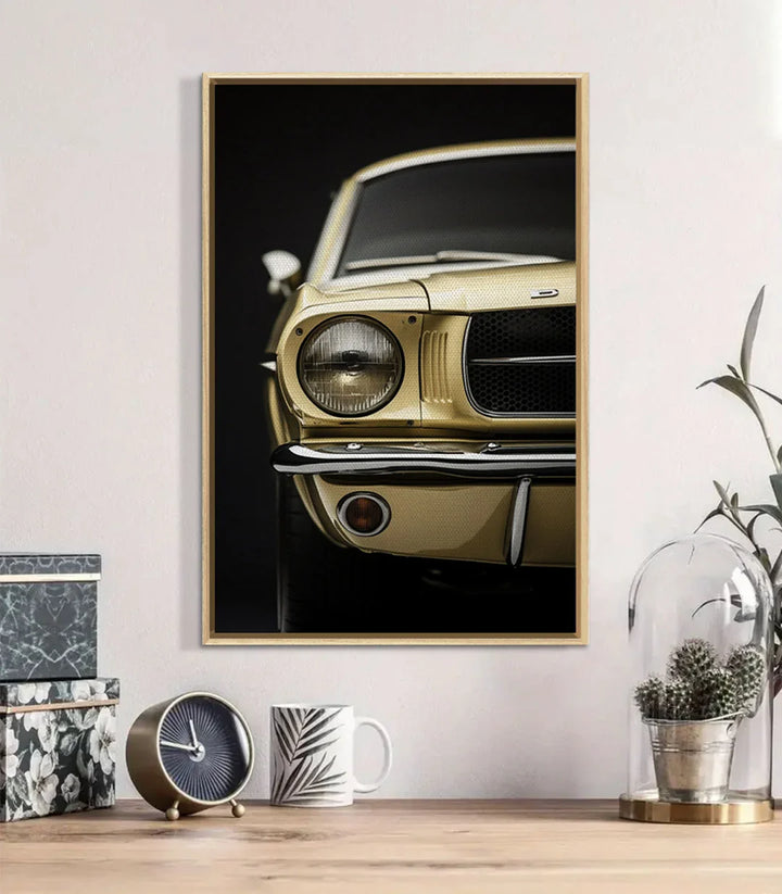 Décoration intérieur contemporain tableau automobile Timeless Mustang Massinart