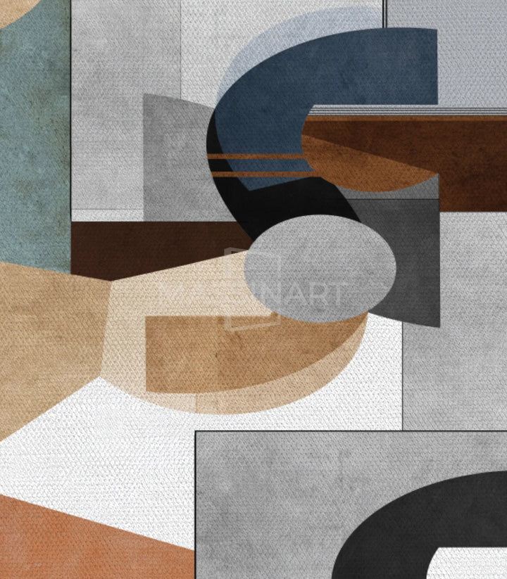 Tableau Eternity détail panneau droit - design épuré contemporain Massinart
