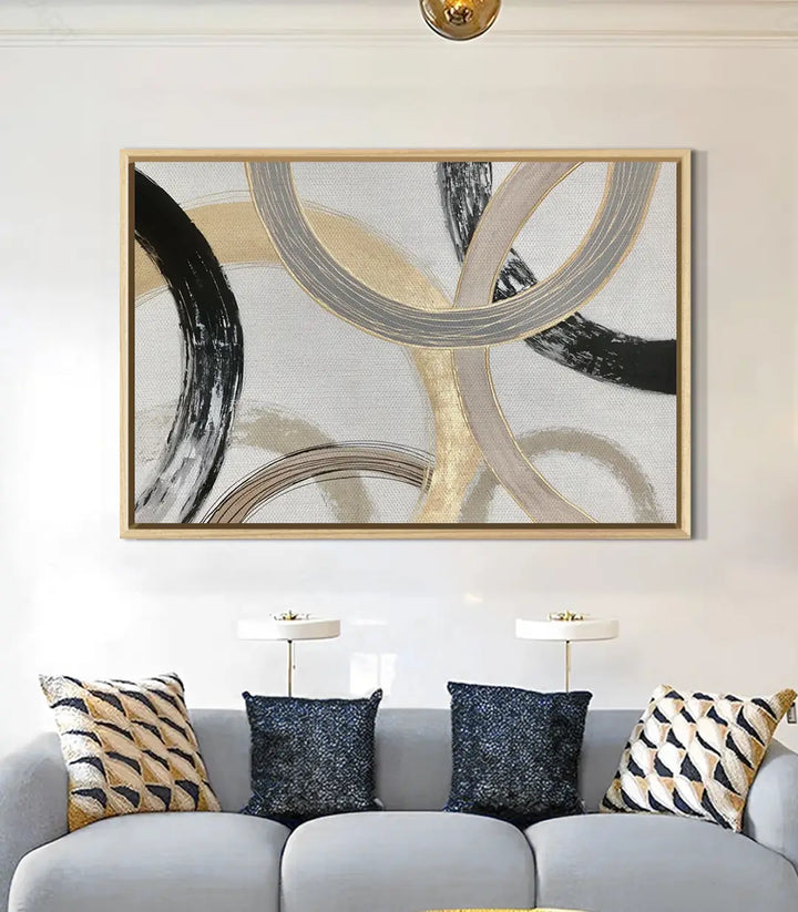 Tableau Looped décoration intérieur épuré Massinart