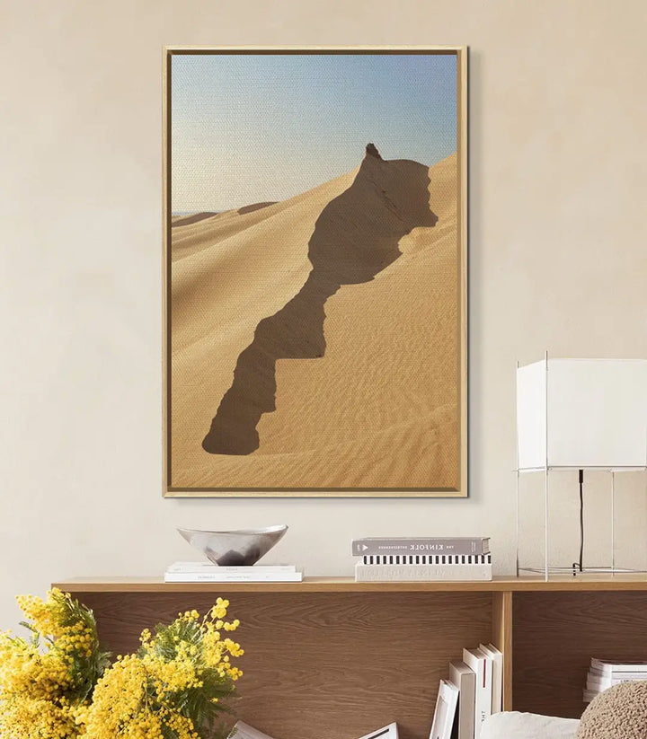 Tableau Desert Identity décoration intérieur bureau minimaliste Massinart