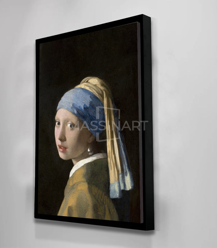 Tableau La Jeune Fille à la Perle, qualité Premium haute résolution Massinart