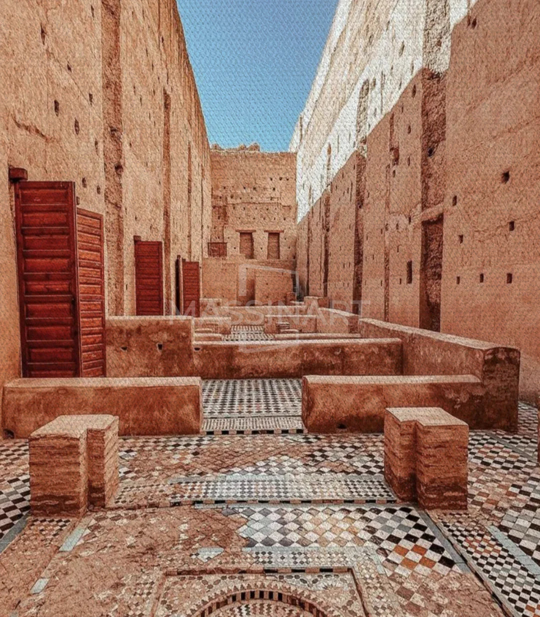 tableau-decoratif-maroc-art-mural-moderne-architecture-salon-hotel-massinart15