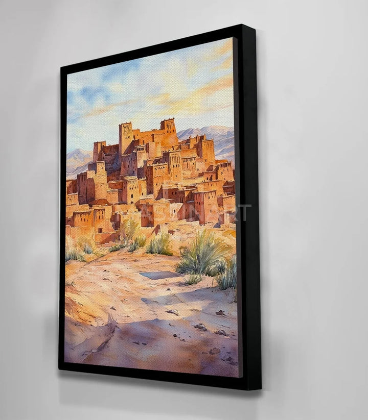 Tableau Clay Fortress simulation décor intérieur moderne Massinart