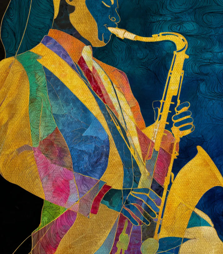 Tableau Color Jazz style intérieur moderne Massinart