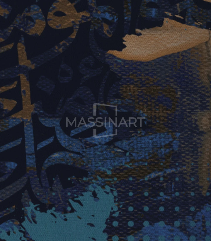Harmonie murale triptyque salon marocain Massinart