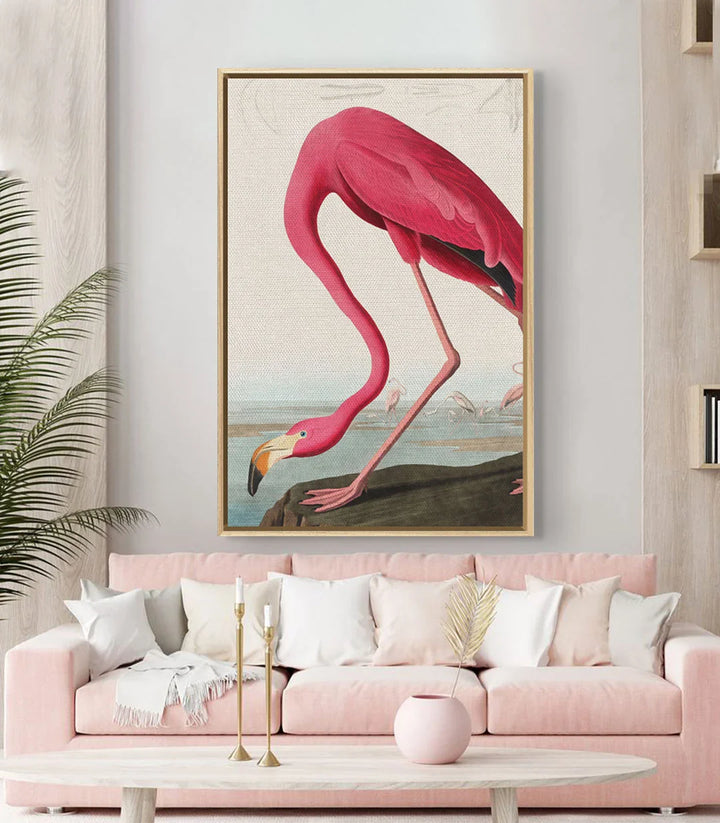 Tableau The Flamingo's Stance décoration intérieur marocain Massinart