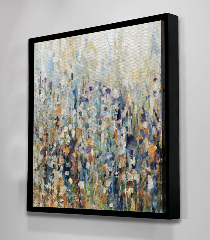 Tableau Motly art abstrait mur salon Massinart