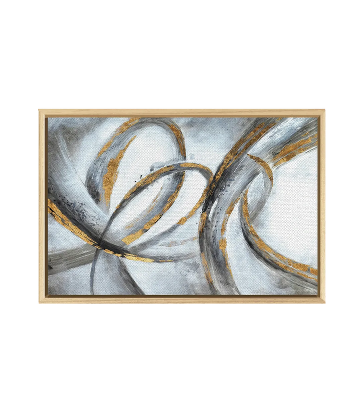 Tableau Swirl Massinart — emballage livraison prêt à accrocher