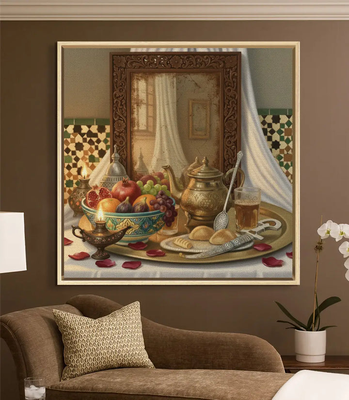 Décoration intérieur chambre à coucher Moroccan Feast — Massinart