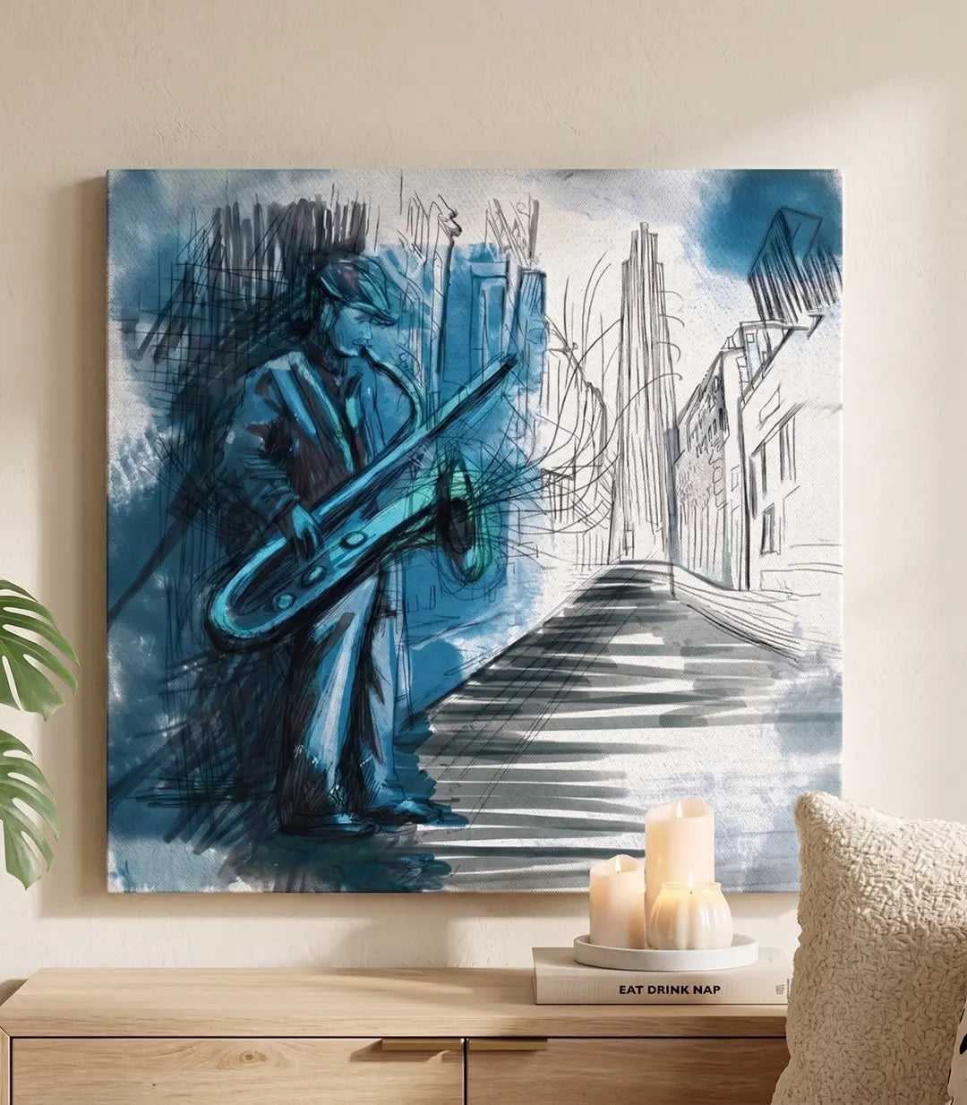 Saxophoniste - Ventes Flash