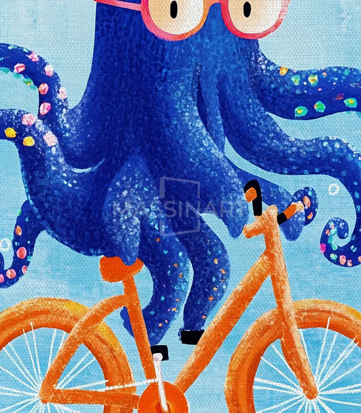 Tableau Octo Ride en vue rapprochée — illustration qualité premium Massinart