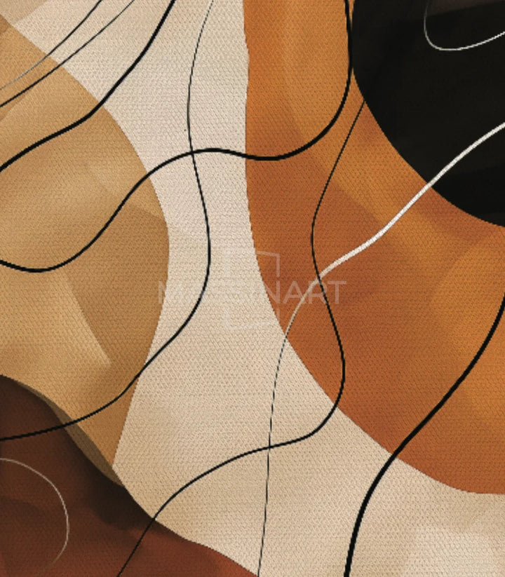 Tableau Earthy Massinart — ambiance intérieur contemporain