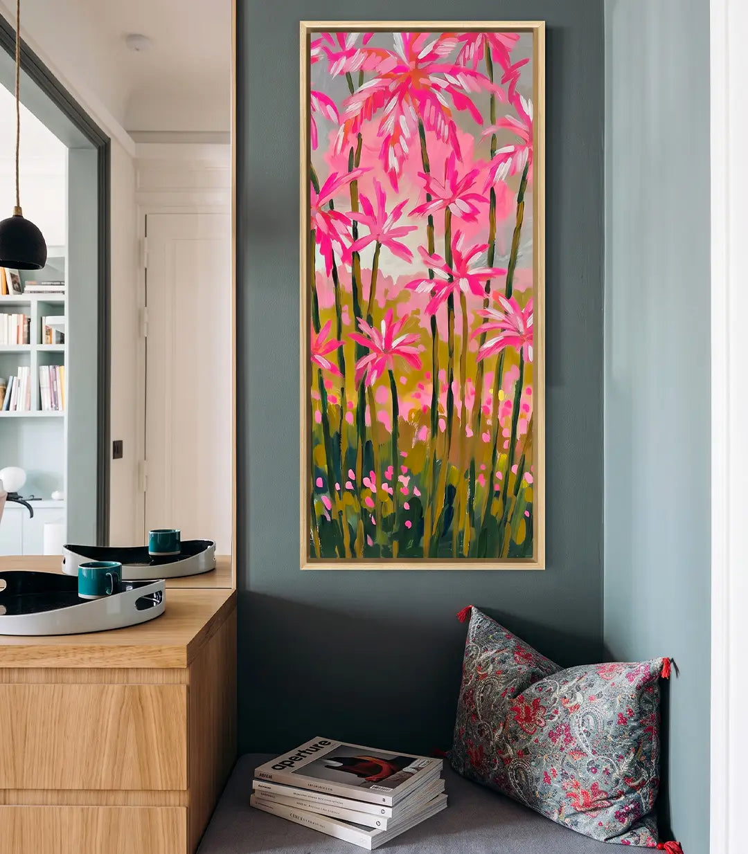 Pink Fronds