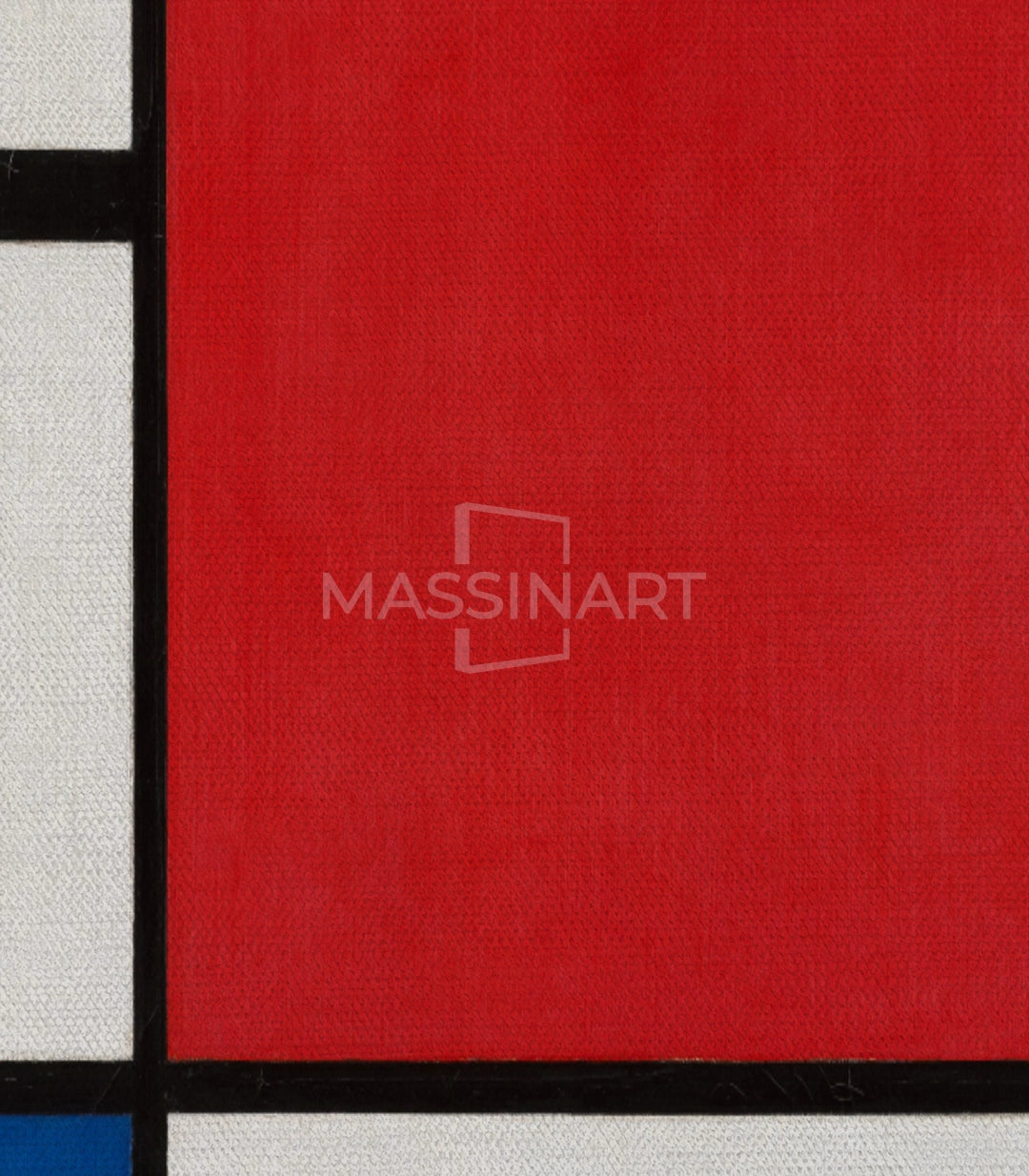 II in Red, Yellow, and Blue by Piet Mondrian