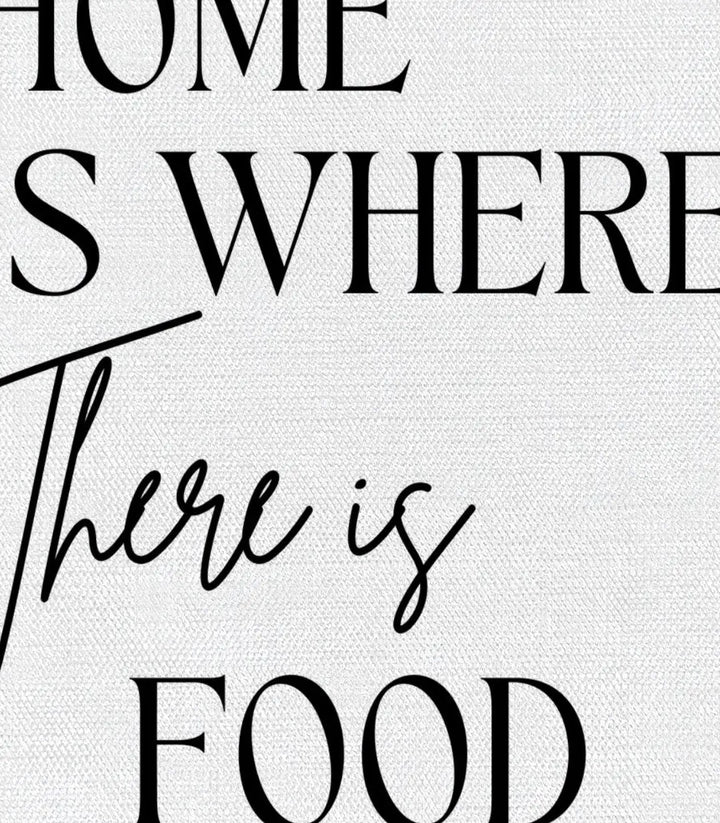Détail Home is where there is food Bon Appétit Massinart