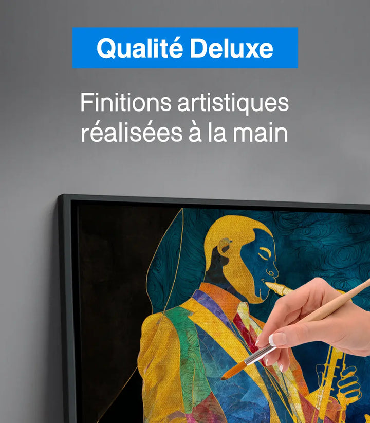 Tableau Color Jazz ambiance living room Massinart