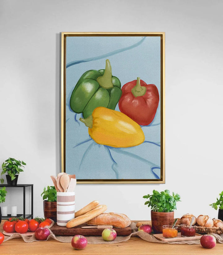 Tableau Pepper Palette mise en situation cuisine moderne Massinart