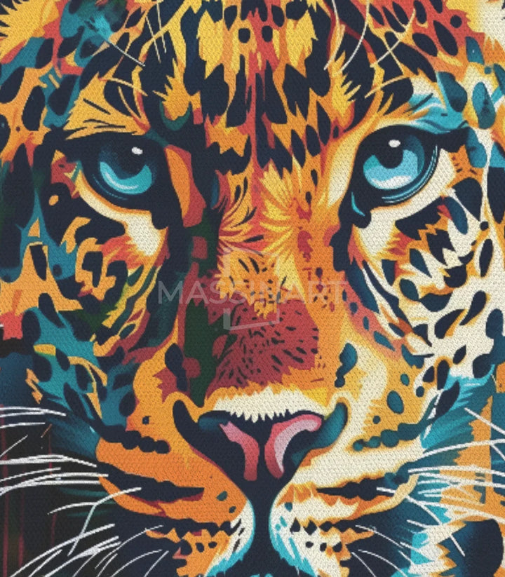 Tableau portrait animal Massinart — encadrement noir moderne