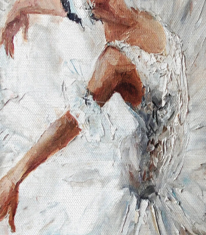 Tableau Ballerina Dance Massinart — emballage livraison prêt à accrocher