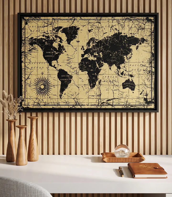 CARTE DU MONDE - Ventes Flash