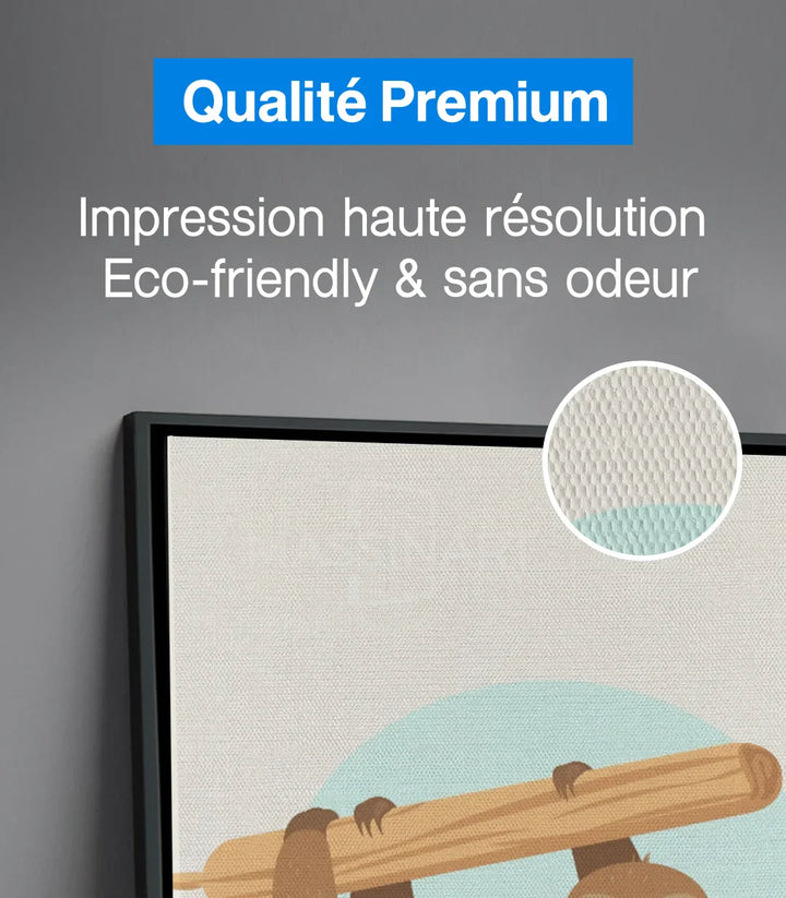 Décoration mur chambre enfant avec Lazy Koala Massinart — mise en ambiance