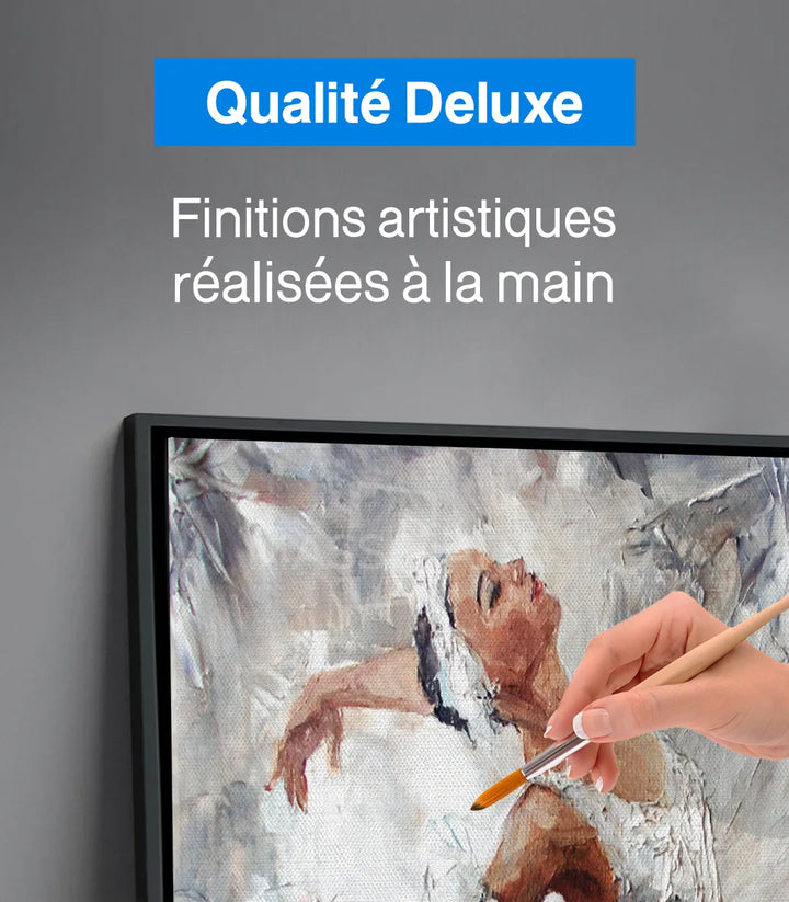 Tableau Ballerina Dance vue chambre fille — décoration murale art figuratif Massinart