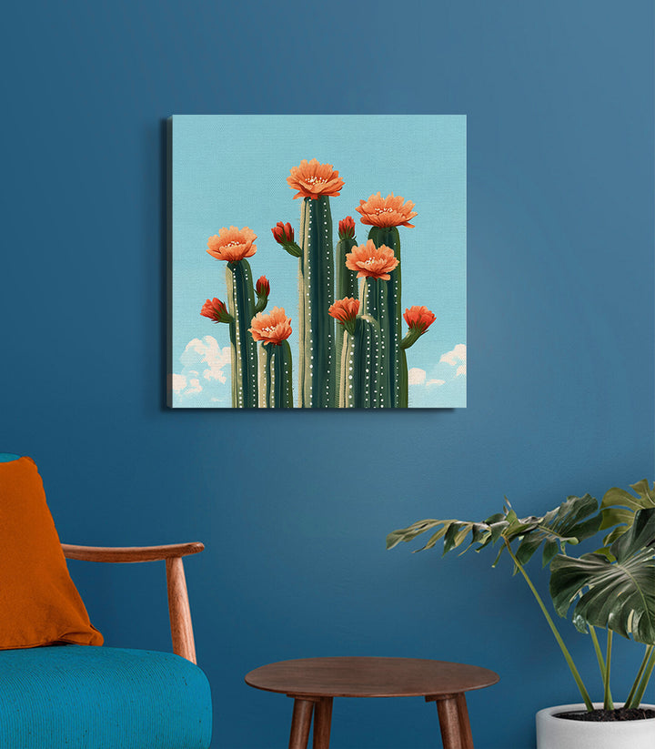 floral cactus