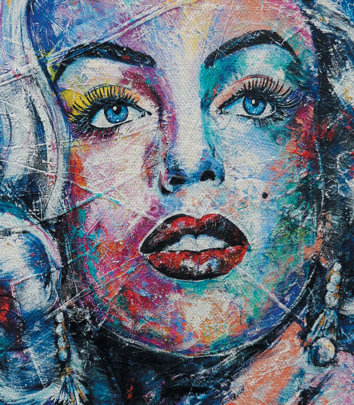 Palette colorée pop-art Marilyn Dream Massinart