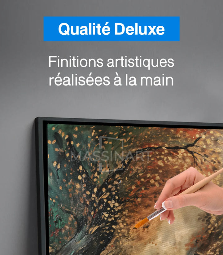 Tableau Down the Hills forêt contemplative Massinart