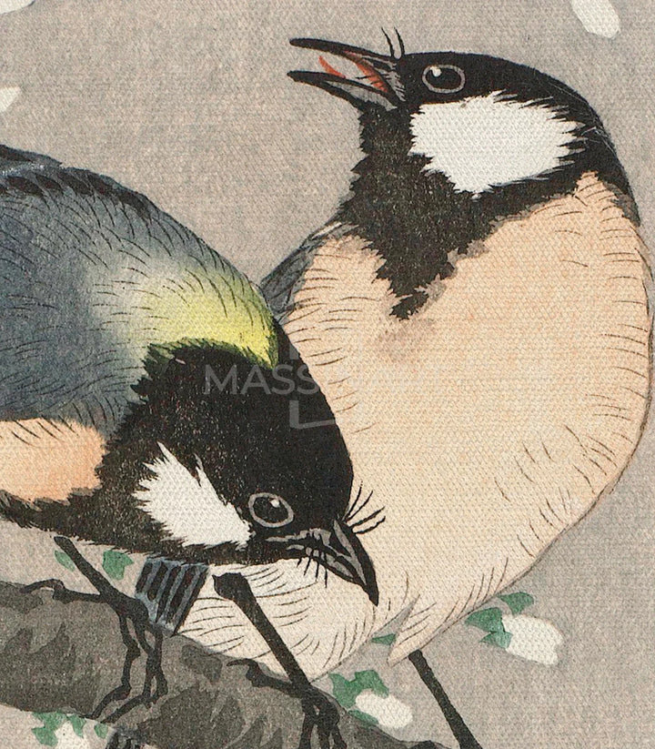 Tableau Branch Mates décoration intérieur living room — illustration nature