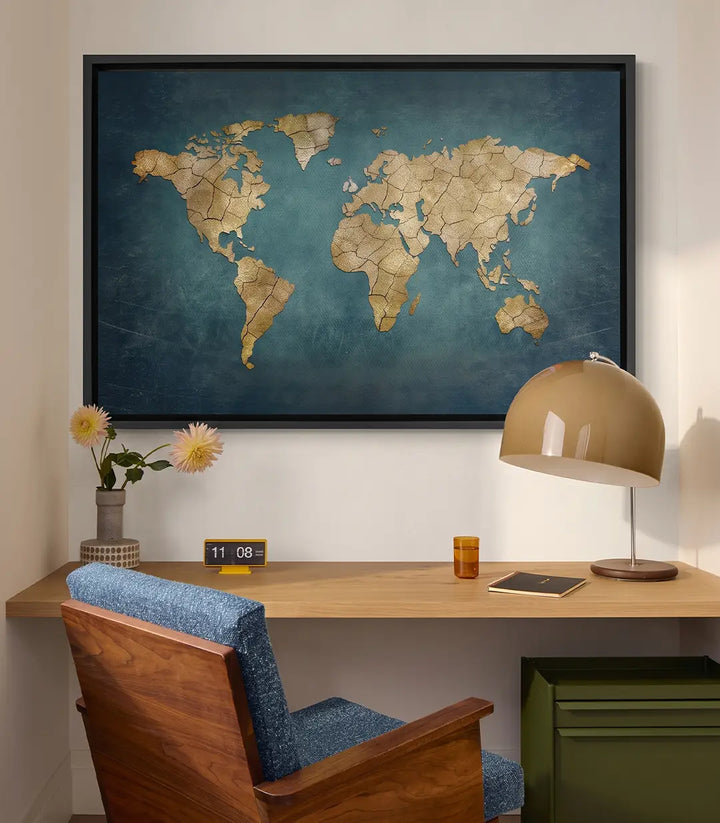 Carte du Monde - Ventes Flash