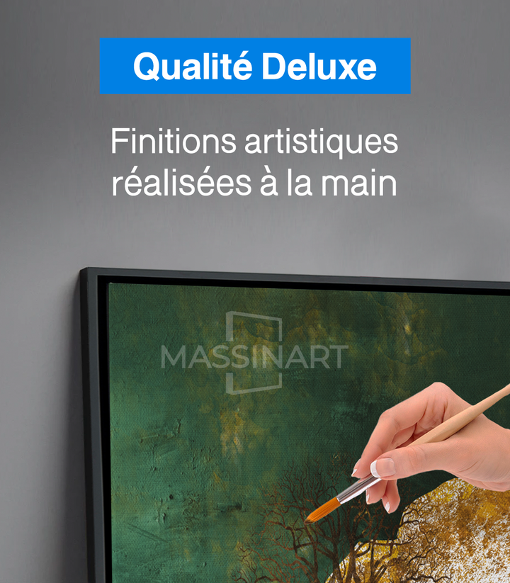 Ambiance bureau avec tableau minimaliste Growth Massinart