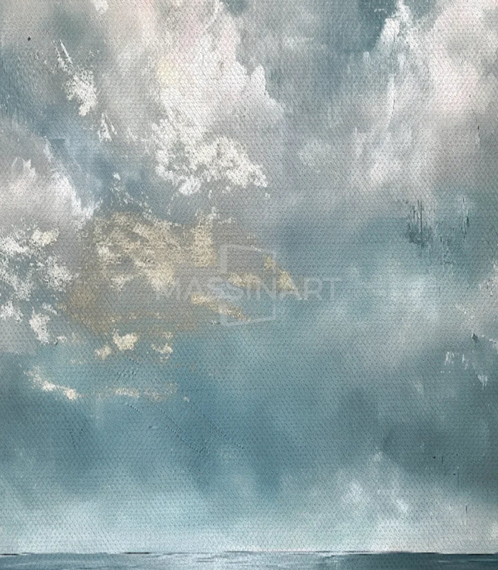 Tableau Calm Massinart en situation chambre à coucher Massinart