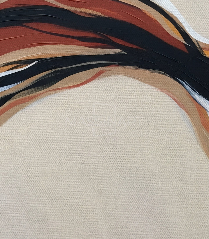 Tableau Earth Tides Massinart — emballage livraison prêt à accrocher