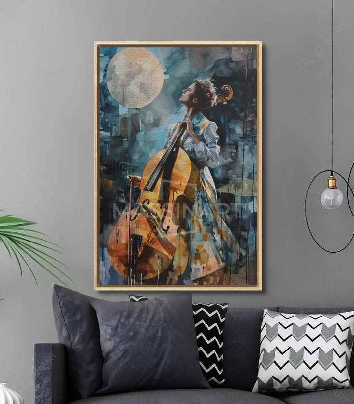 Tableau Melody emballage livraison prêt à accrocher Massinart