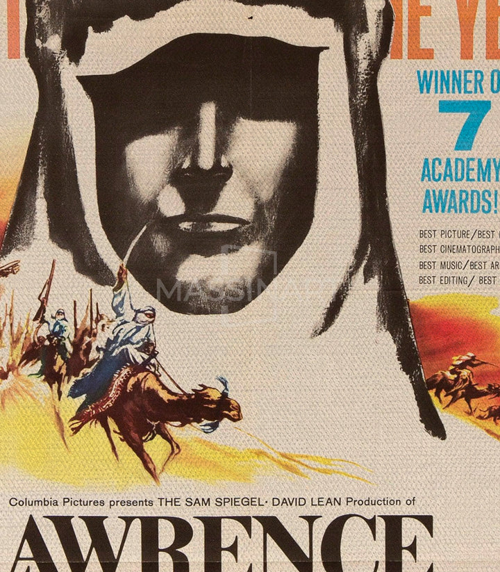 Tableau Lawrence of Arabia Massinart — emballage livraison prêt à accrocher