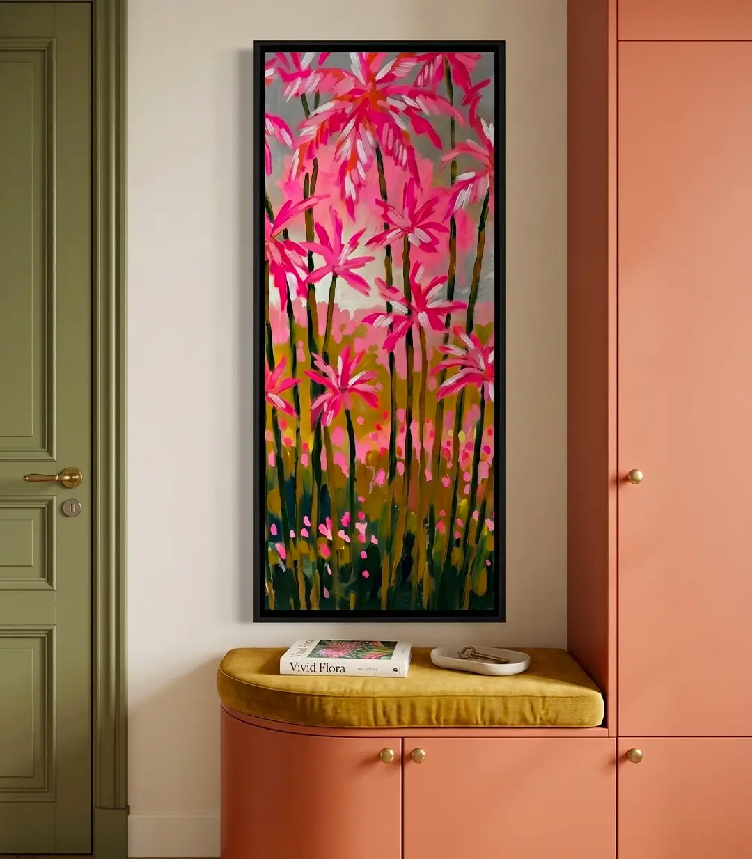Pink Fronds