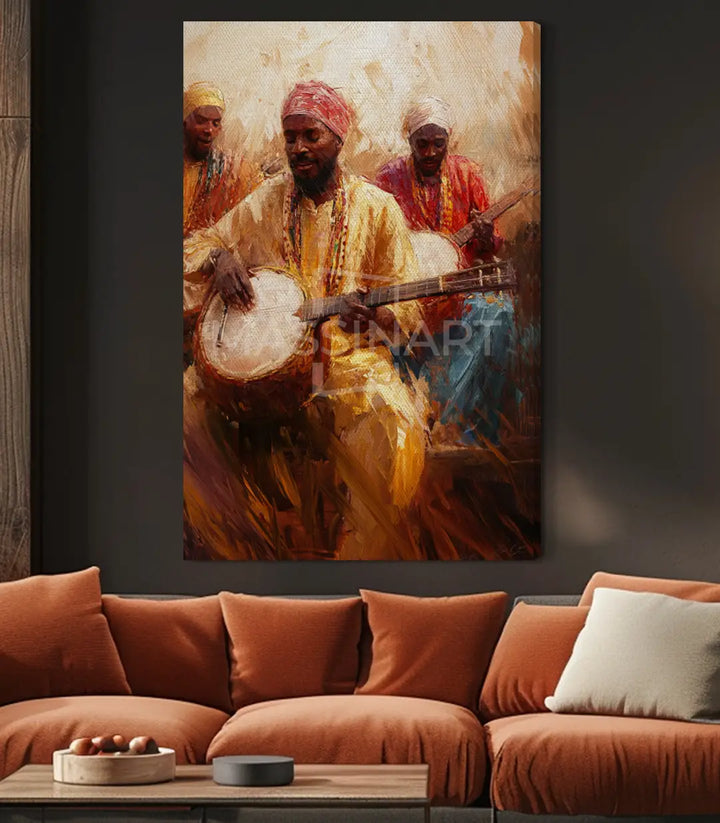 Gnawa Spirit mise en situation couloir hôtel Massinart