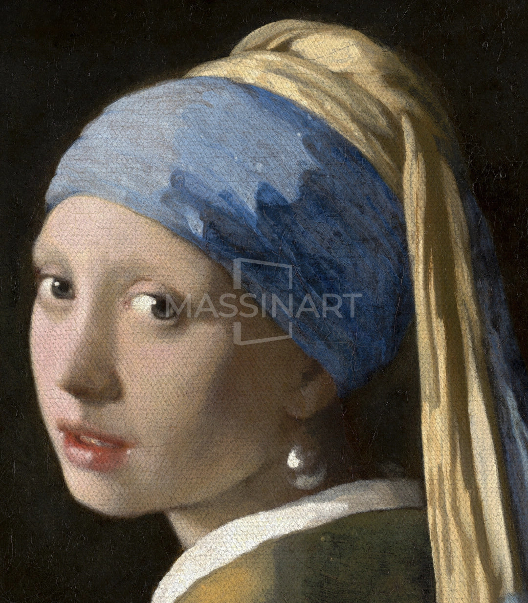 La Jeune Fille à La Perle By Johannes Vermeer