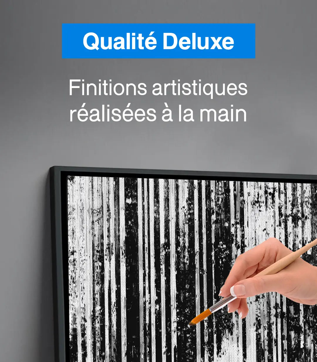 Tableau Cascading chambre à coucher décoration murale minimaliste Massinart
