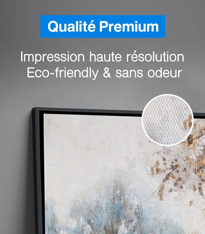 Tableau Bright Tree détail peinture texture — Massinart