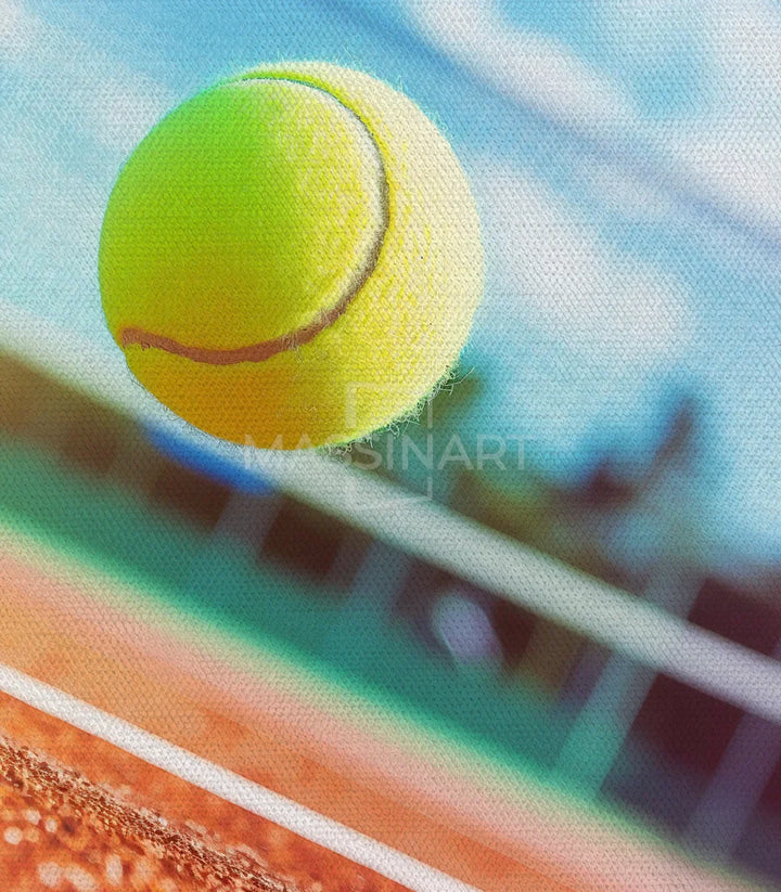 Tableau Tennis Pulse mise en situation salon moderne Massinart