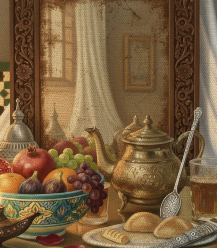 Ambiance salle à manger raffinée Moroccan Feast — Massinart