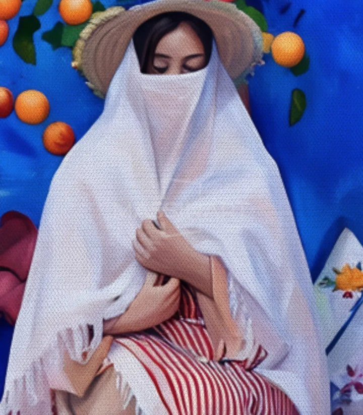Tableau Lady of the North Massinart — emballage livraison prêt à accrocher