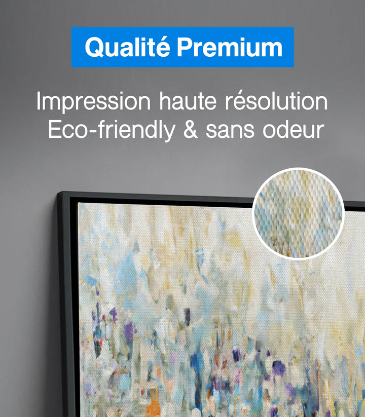 Tableau Motly decoration murale salon Massinart