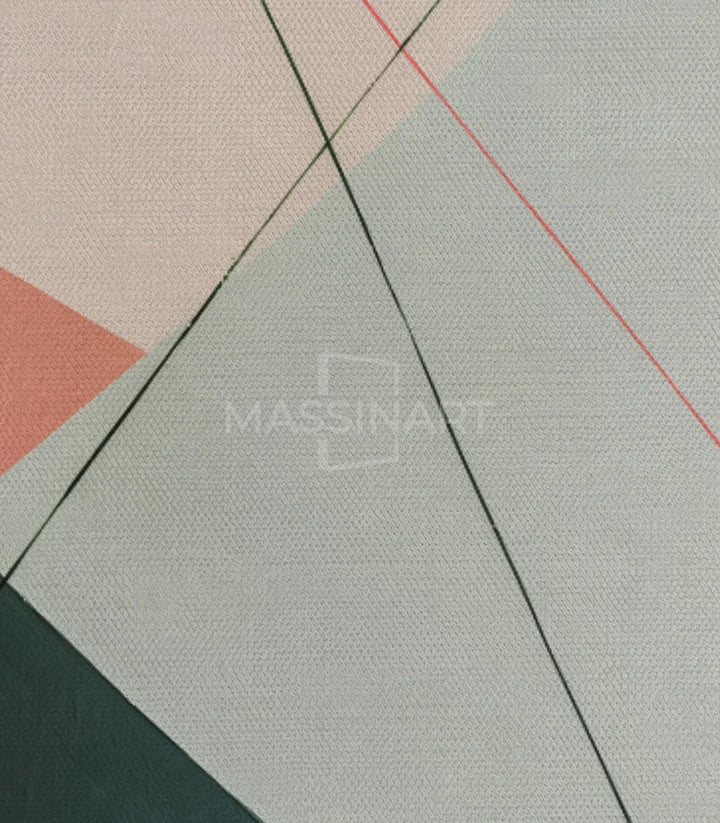 Tableau Lineage Massinart — vue d'ensemble décoration intérieur séjour