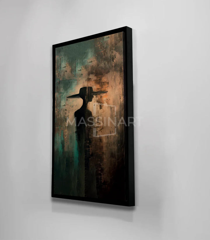 Décoration intérieur tableau silhouette expressionniste Massinart