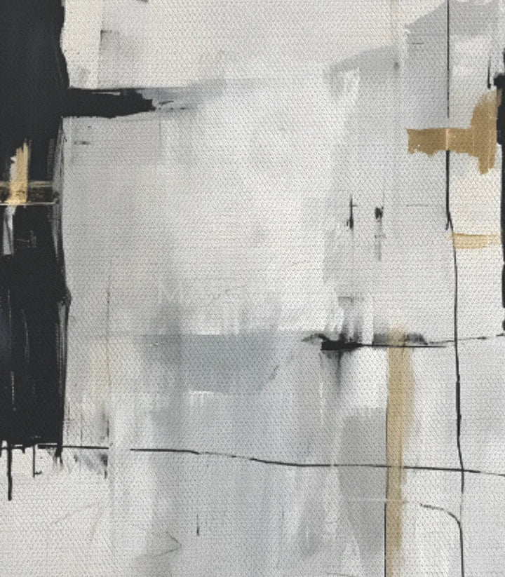 Ensemble triptyque Density abstrait décoration contemporaine Massinart