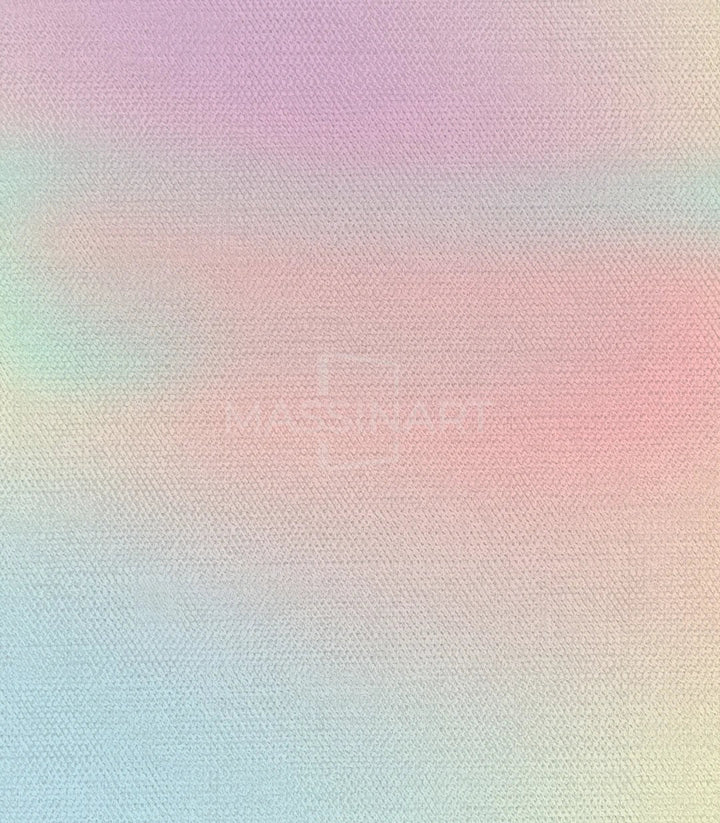 Tableau Attract triptyque détail — Dégradé pastel rose bleu violet Massinart