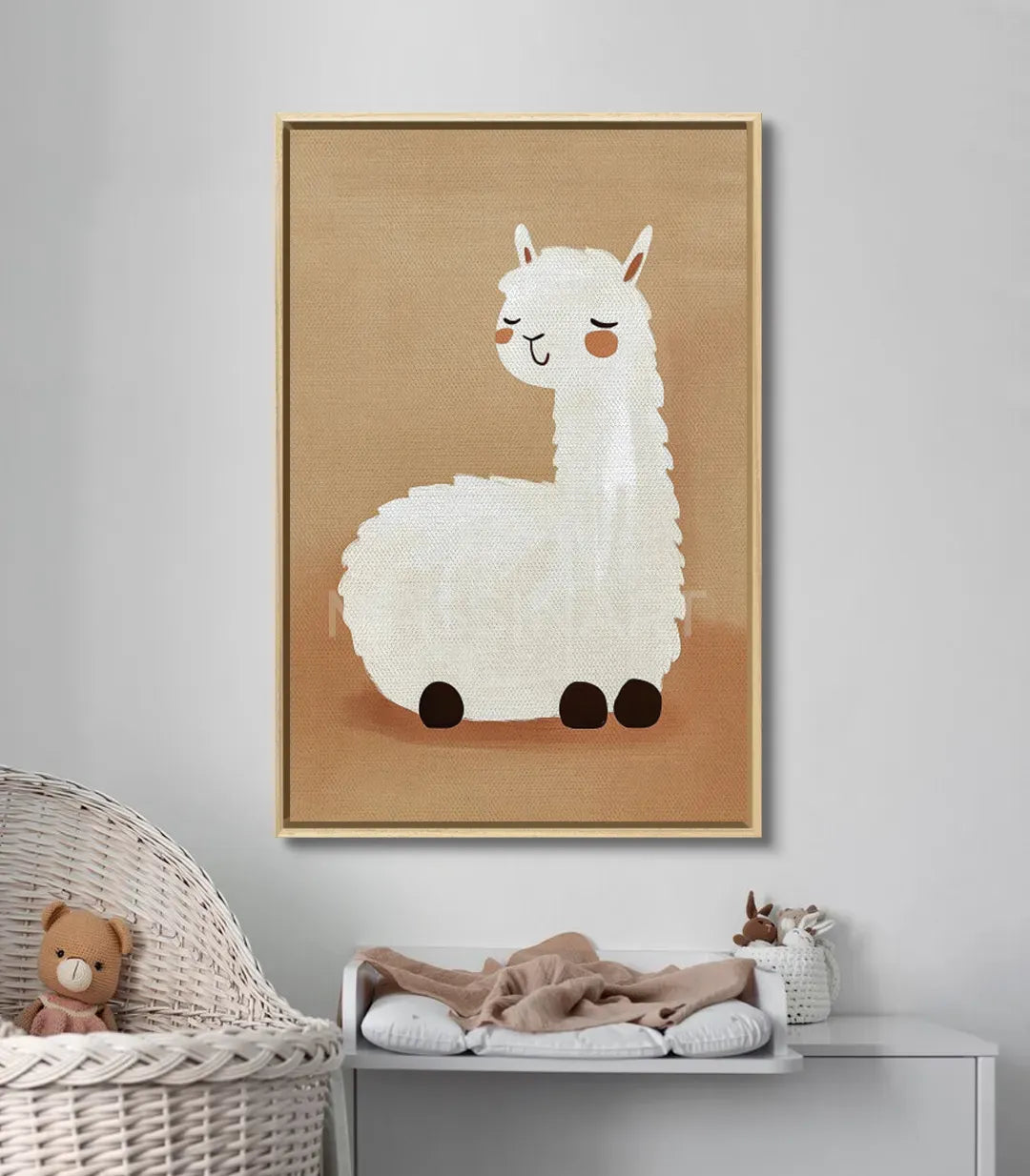 Serene Llama